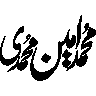 محمد امین محمدی — شخصی نام خطاطی