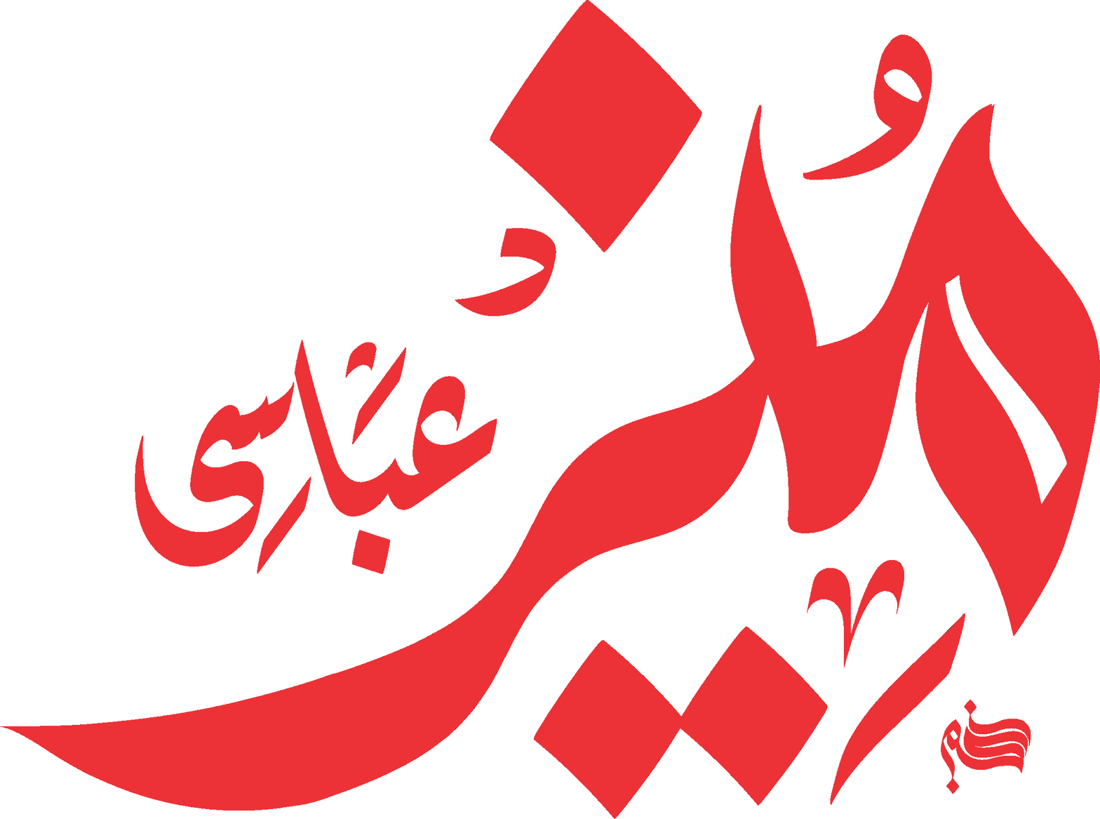 منیر عباسی — شخصی نام کی خطاطی